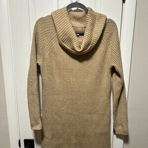 Philosophy Republic Clothing Brown Cowl Neck Sweater Dress - Size M